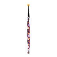 Pluma de Manicura de Cabeza Plana Suave Políso de Uñas Fototerapia para Decoración de Uñas de Dedos - details 3