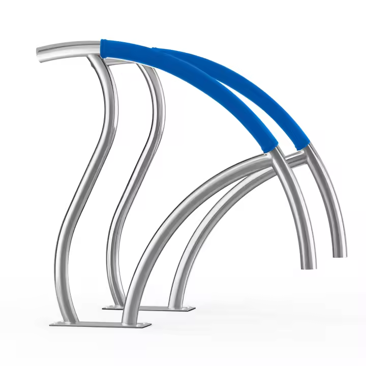 SucceBuy Pasamanos para piscina, barandilla de piscina de acero inoxidable con placa base para piscinas interiores/exteriores, barra de agarre a prueba de herrumbre - 1