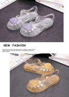 Zapatos de gelatina de cristal de concha, zapatos de playa para bebés estilo princesa - details 10