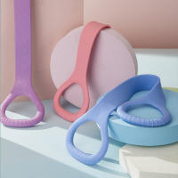 Cinturones de Yoga con espalda abierta para mujer, cinturón de estiramiento de Yoga, cuerda elástica de silicona, resistente al agua - details 3