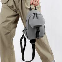 Bolso de pecho de gran capacidad para hombre, bandolera de nailon con cremallera y correa ancha, almacenamiento, bandolera multiusos, de negocios - details 6