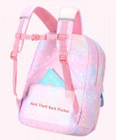 Mochila escolar para niñas con diseño de arco iris linterna kawaii bolsa de libros para estudiantes primarios regalo para niños satchel - details 12