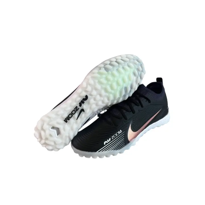 Zapatos de fútbol Mercurial 15 Series TF Cleats Low Top Five-a-Side zapatos impermeables de punto para estudiantes - 1