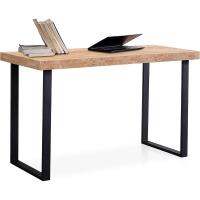 Mesa de Oficina, Color Roble Boreal y Negro, Medidas: 120 cm (Largo) x 60 cm (Ancho) x 73 cm (Alto) - details 6