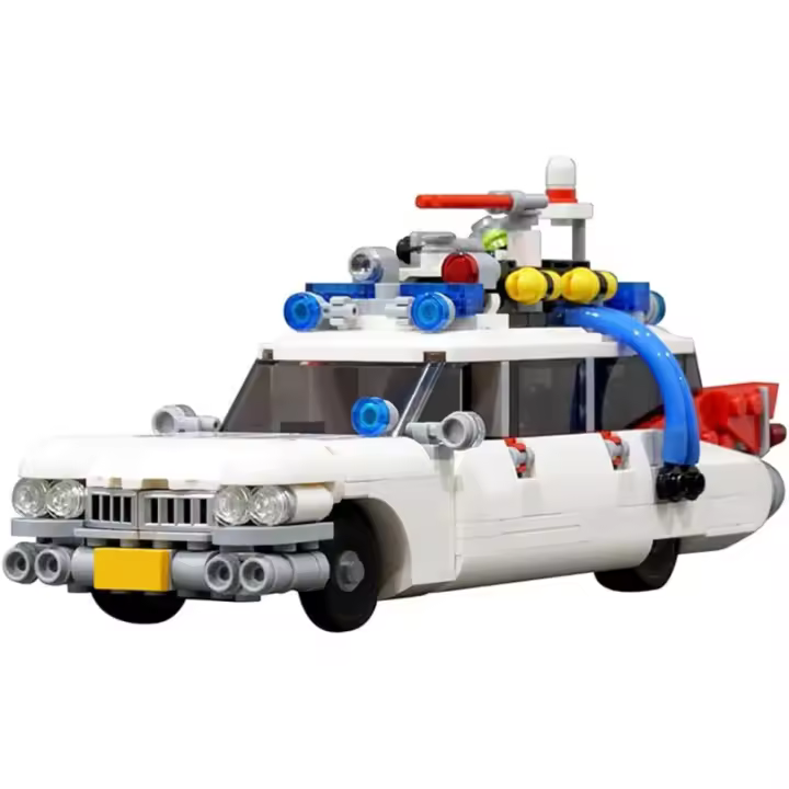 Kit de bloques de construcción Ghostuster, modelo de juguete de película de suspenso de aventura de Frozen Empire Car se puede exhibir y recoger, adecuado para fanáticos de niños, niñas y adultos (612 piezas) - 1