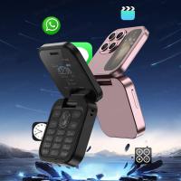 Mini teléfono móvil I17pro con tapa, Radio FM, tarjeta Dual, modo de espera Dual, plegable, linterna, voz, Clamshell, MP3 - details 6