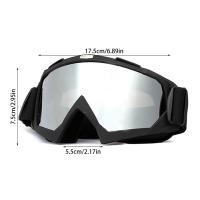 Máscara de esquí grande anticolisión para hombres y mujeres, protección UV400, esquí, nieve, Snowboard, gafas de ciclismo, Invierno - details 0