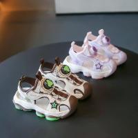 Sandalias deportivas para niños y niñas, zapatos antipatadas de malla de aire cómodos, a la moda, novedad de verano, 2024 - details 3