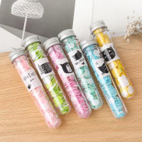 Tabletas de jabón de papel desechables portátiles para exteriores, botella de jabón de flores, tubo de ensayo, viaje - details 1