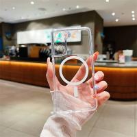Funda Clara Magnética Magsafe para Samsung Galaxy S24, S23, S22, S21, A14, A34, A52, A53, A54 - details 10
