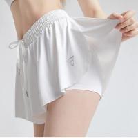 Falda deportiva para mujer, minifalda informal lisa de retales, bádminton, tenis, vendaje de moda de verano, Yoga y baile - details 5