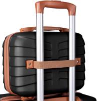 Set de 3 Maletas de Viaje - Ruedas Dobles giratorias - Neceser - Maleta de Cabina - Cerradura TSA - Ligeras - ABS - Ryanair - Resistentes - Asa telescópica - details 3