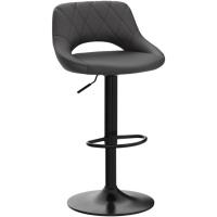 Taburete de Bar Juego de 2 Sillas de Cocina con Marco de Metal Estable y Cubierta de Terciopelo - details 13