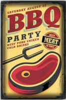 Letrero de estaño para decoración de Patio, cartel de Metal para parrilla, cafetería, Bar, Pub, cerveza, Club, pared, decoración del hogar - details 18
