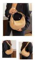 g para mujer nuevo bolso versátil de hombro para axila informal de moda en forma de media luna - details 9