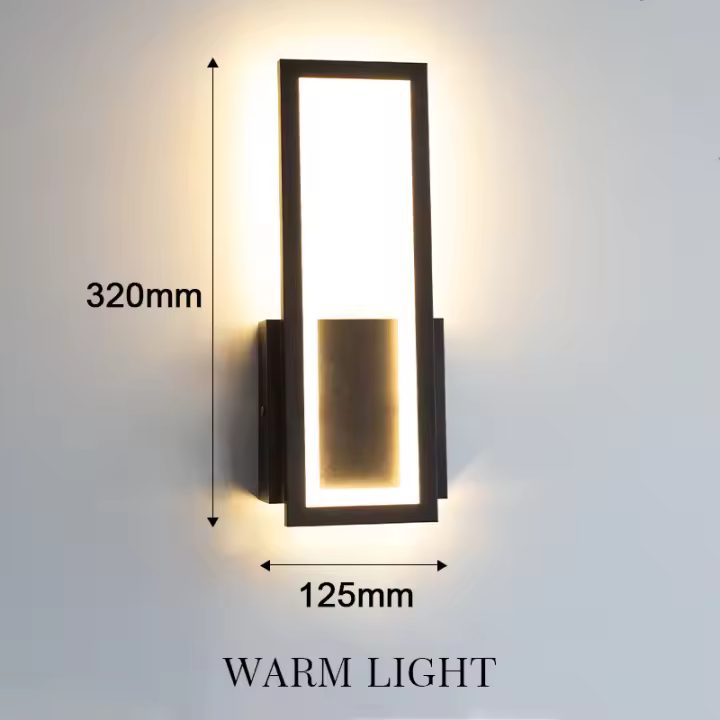Lámpara de pared LED moderna, candelabro minimalista para cabecera, dormitorio, pasillo, habitación, decoración del hogar, luminarias con interruptor - 1