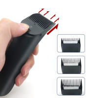 Cortapelos eléctrico profesional para hombre, maquinilla de afeitar inalámbrica, silenciosa, resistente al agua, húmedo/seco - details 8