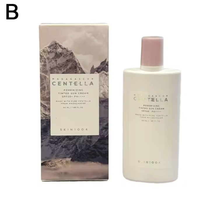 Crema Solar Centella Air Protección Solar Física de 50ml Hidratante Refrescante - 1