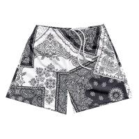 Pantalones Cortos de Cashmere para Hombres Estampado 3D de Hawaii Secado Rápido Ropa de Baño Casual - details 5
