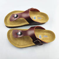 Zapatillas de cuero, zapatos de hombre y mujer con suela suave antideslizante BK, chanclas de bolsa, zapatos de playa de verano. - details 5