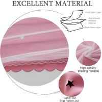 Cortinas de Dormitorio de Doble Capa Aislantes Térmicos Opaques con Ojales Protección UV,1 pieza - details 28