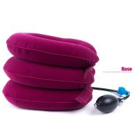 Retractor de vértebra inflable de aire de 3 capas, almohada de cuello en U, soporte para el cuello, tratamiento del Tractor, tracción del dolor de cabeza Cervical - details 11