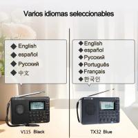 Radio Portátil Retekess V115 Mini Radio AM-FM con Batería Recargable Ideal para Supervivencia y SOS - details 2
