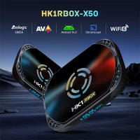 Android 14 TV Box HK1 RBOX X50 Amlogic S905A(S905X5M) 4GB 128GB 1000M LAN Wifi6 4K BT Control de Voz Mediaplayer Receptor de TV Digital - details 10