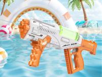Pistola de agua de juguete, pistola de agua de repetición de alta velocidad completamente automática con luces, juguetes de juego de agua de gran capacidad para niños, regalos - details 6
