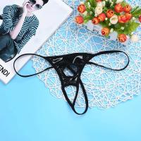Tanga abierta con agujero para el pene para hombre, bikini, ropa interior exótica saro, camisola, homosexual, fetiche - details 6