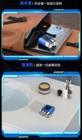 Mini afeitadora eléctrica portátil popular, afeitadora giratoria para hombres a prueba de agua, cabezal de cuchilla - details 3