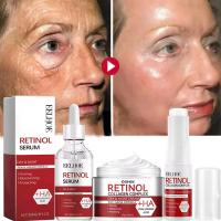 Retinol-Juego de suero Facial eliminador de arrugas, crema antienvejecimiento reafirmante instantánea, blanqueamiento de líneas finas, cuidado hidratante de la piel - details 2