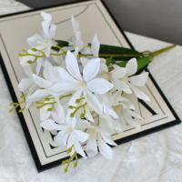 Flor de Magnolia simulada que no se decolora, decoración artística que no se marchita, flores artificiales de Magnolia, regalo decorativo, accesorio de fotografía - details 8