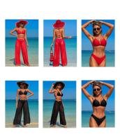 Nuevo Conjunto de tres piezas de primavera para mujer adulta, traje de baño, Bikini, traje de baño - details 3