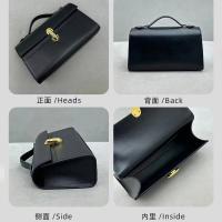 SAVETTE Symmetry Pochette Tote Bolsos de calidad con asa para mujer, bolso sencillo de gamuza de cuero genuino de Color sólido, bolso cuadrado, mochila de lujo de alta gama - details 5
