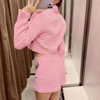 Conjunto de Tweed de 2 piezas, chaqueta elegante, traje para mujer, conjuntos de pantalones cortos, traje con pantalones cortos para mujer, trajes femeninos 2022 - details 4