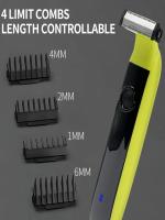 Afeitadora Eléctrica Portátil Corte Completo del Cuerpo Cuidado del Vello de las Piernas y el Pecho - details 1