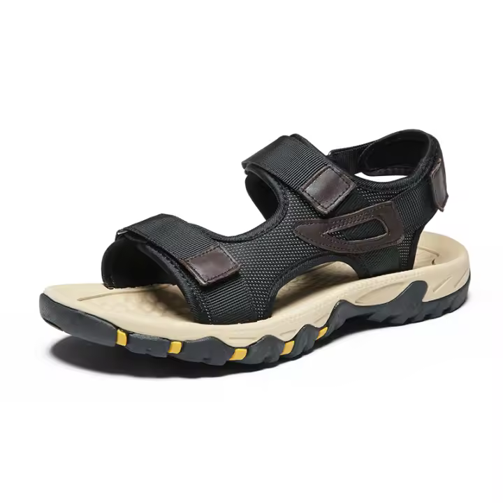 Sandalias de senderismo ligeras para hombre, sandalias de agua antideslizantes, sandalias deportivas cómodas, sandalias de playa informales con punta abierta - 1