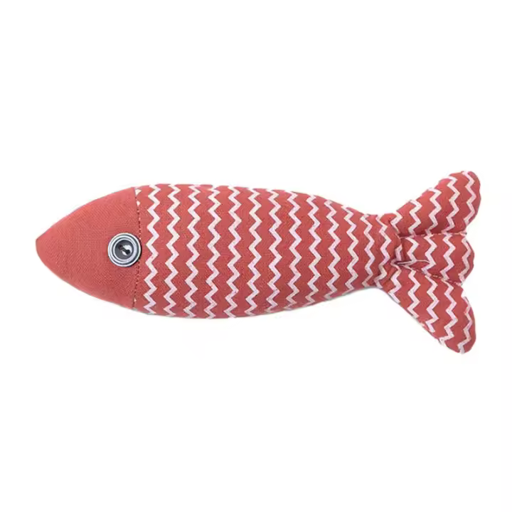 Juguete de Peluche de Gato Alivio de Dientes Masticadores para Mascotas - 1