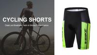 Shorts de Ciclismo de Verano para Hombre INBIKE - y Verde Neón, Almohadilla de Silicona 3D para Mayor Comodidad, Absorbe el Sudor, Secado Rápido, Transpirables, Ligeros, Tejido de Alta Elasticidad, Ideales para Andar en Bicicleta y Actividades al Aire - details 3