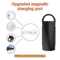 Leten 2 en 1 funda vibratoria anillo de Control de aplicación extensor de eyaculación retardante masculino vibrador juguetes sexuales para adultos - details 6