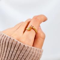 Anillo de piedras preciosas de moda para mujer, regalo de cumpleaños, regalo de vacaciones - details 4