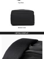 Mochila de negocios casual para hombres con gran capacidad y compartimento para computadora - details 35