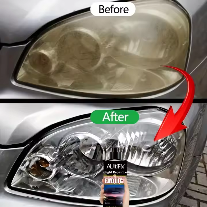 Crema Reparadora De Faros De Coche Para La Eliminación De La Oxidación, El Brillo Y La Reparación De Arañazos Para - 1