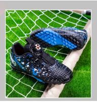 Nuevas zapatillas de fútbol bajas transfronterizas con tacos rotos y hebilla giratoria - details 25