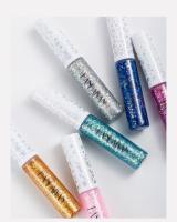 HANDAIYAN Juego de delineador de ojos líquido con lentejuelas deslumbrantes y brillantes de 12 colores, delineador de ojos colorido intenso metálico resistente al agua, de larga duración, ultrafino - details 3