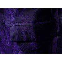 Traje de vestido de cachemir de 2 piezas para hombre, conjuntos de pantalones de Blazer de boda de fiesta - details 19
