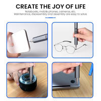 Llave de destornillador eléctrica WOZOBUY 50 en 1 Kit de herramientas de reparación recargable con Tipo-C para smartphones juguetes PC - details 6