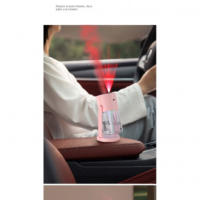Nuevo Humidificador de proyección de cielo estrellado USB Humidificador de aire para vehículos ultrasónicos atomizador de reabas - details 10