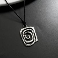 Collar Gótico Boho de Espiral Vortex Hecho a Mano de Cuero Joyería de Moda 2023 Y2K para Mujeres - details 9